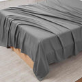 King Size Flat Sheet Only - Ultra Soft & Breathable Brushed Microfiber