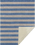 Addison Rugs ASB530 Tan 50" x 70" Oversized Sherpa Throw Blanket
