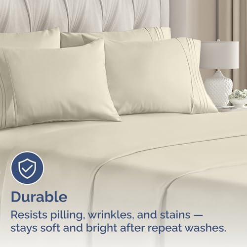 Standard Pillow Cases Set of 6 - Ultra Soft Cozy Pillowcase Covers
