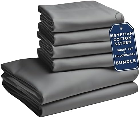 California Design Den Bedding Bundle - King Sheet Set with 4