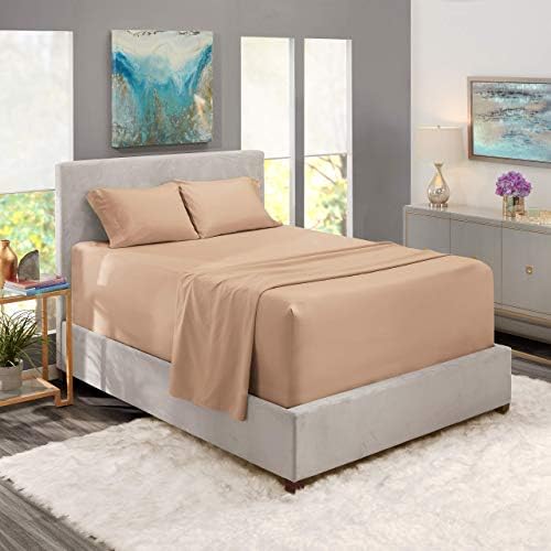 Full XL Sheet Set - 800 Thread Count 4 Piece Bedding Set, 100% Long