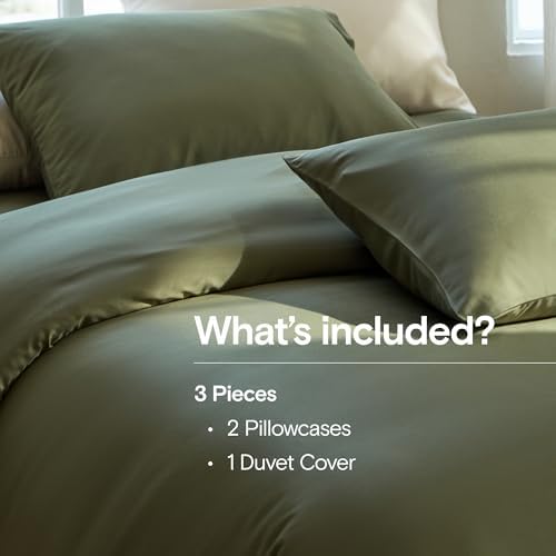 DOZ Duvet Cover Set, 100% Viscose derived from Bamboo, Organically