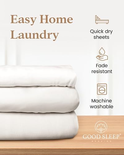 100% Egyptian Cotton Twin XL Fitted Sheet, 1000 Thread Count - White