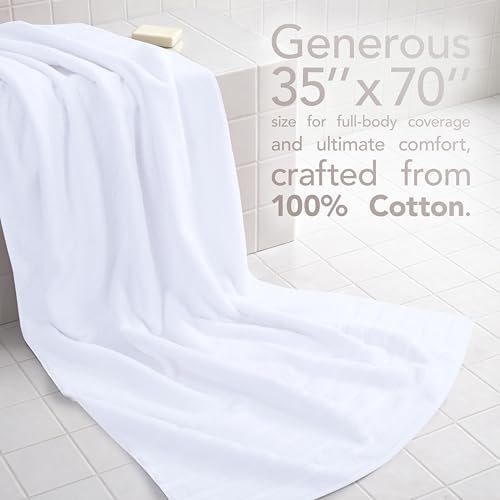 American Soft Linen 100% Cotton Luxury Turkish Towels, 35x70 XL Bath