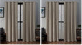 Exclusive Home Curtains Sateen Twill Woven Room Darkening Blackout