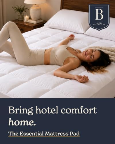 Beckham Hotel Collection Queen Mattress Topper - Pillow Top Mattress
