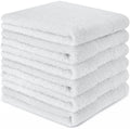 6 Pack Washcloths, 100% Cotton Wash Cloths, 13x13 Inch, White