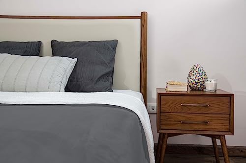 Mintra Home Sherpa Soft Flannel Throw Blanket