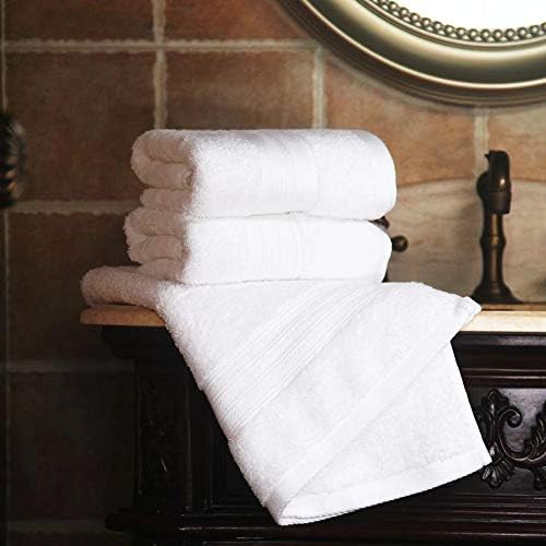 Lightwind 6 Pack Premium 100% Cotton Hand Towels, Absorbent Bathroom