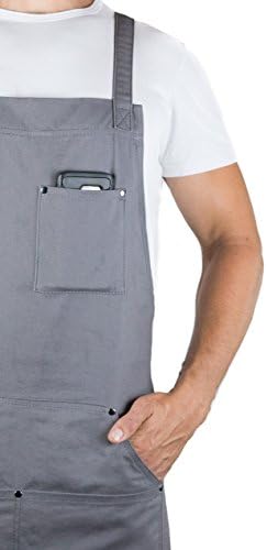 Hudson Durable Goods - Professional Grade Chef Apron for Kitchen, BBQ