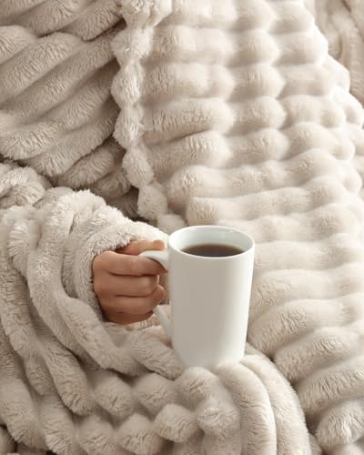 Super Soft Fleece Blanket King Size - Fleece Throw Blanket - 90x108