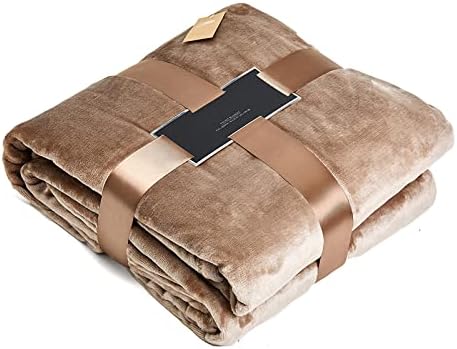 Fleece Blanket King Size 108x90 inches -Lightweight Plush Fuzzy Cozy