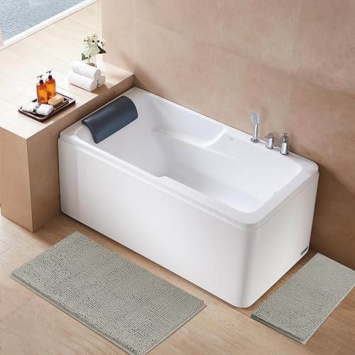Bathroom Rug Set Bath Mats, 2 Piece Bath Mats for Bathroom Non Slip