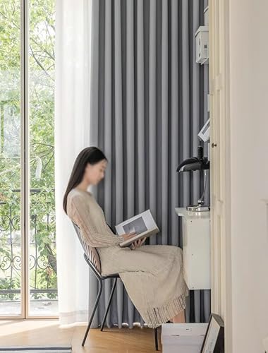 Beydodo Blackout Curtains for Bedroom 84 Inches Long, Living Room