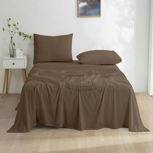 Cottington Lane 4 Piece Twin XL Size Sheet Set, 100% Egyptian Cotton