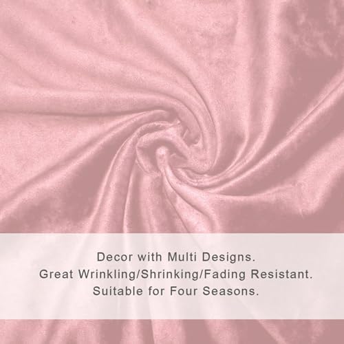 Rosy Brown Plush Throw Blankets for Bed Couch and Living Room Suitable