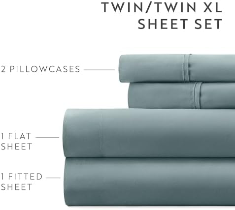 Linen Market 6 Piece Twin XL Sheets Set (Ocean) - Sleep Better Than