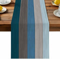 Rustic Farmhouse Burlap Table Runner 90 Inches Long Cotton Linen