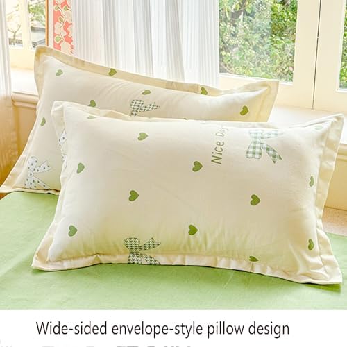 Brushed Bedding Duvet Cover Set, Soft Cotton Floral Bedding Set