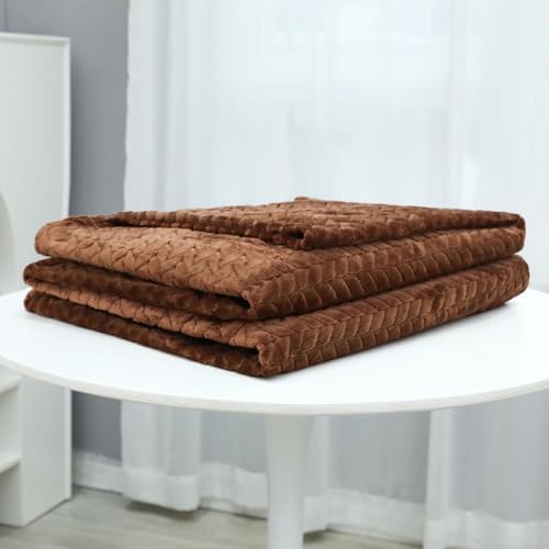 Super Soft Flannel Fleece Throw Blanket,Fluffy Cozy Throw Blankets