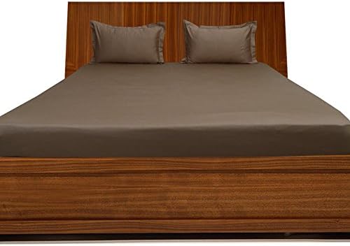 LaxLinen 100% Egyptian Cotton (1 Fitted Sheet Pocket Size: 6 inches)