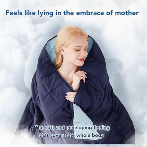 Topcee Weighted Blanket for Adults (20 lbs, 60" x 80") Queen Size Soft