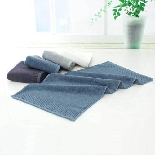 4pcs Pure Cotton Thicken Facial Towels for Bathroom Use