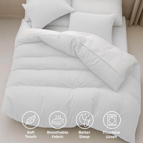 Pure Bedding California King Duvet Cover - Extra Soft Bedding Set