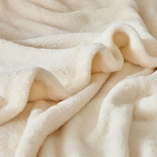 COOVA Fleece King Size Blankets for Bed 90x102 Inches, Ultra Soft Cozy
