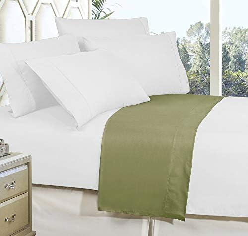Elegant Comfort Premium Hotel Quality 1-Piece Flat Sheet, Luxury and