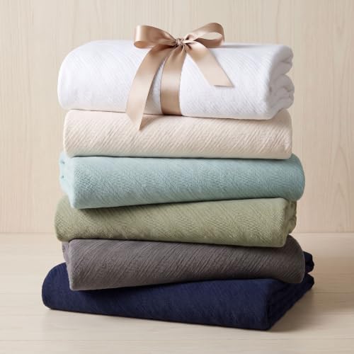 SUPERIOR Milan Cotton Blanket, for Picnic, Beach, Traveling or
