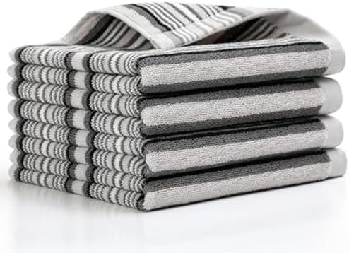 SALAS Premium Cotton Kitchen Dish Towels for Drying Dishes,Large Long