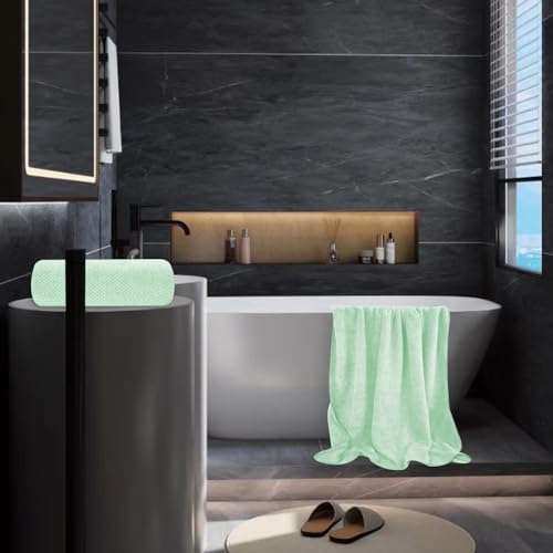 Extra Large Bath Towel Sheet Set 35x70 Inches Oversized Bath Towels