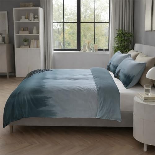 Super Soft Duvet Cover Set Microfiber Bedding Set Mystical Nature