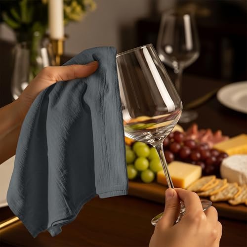 Utopia Kitchen Light Grey Flour Sack Towels [24 Pack - 28 x 28 Inch]