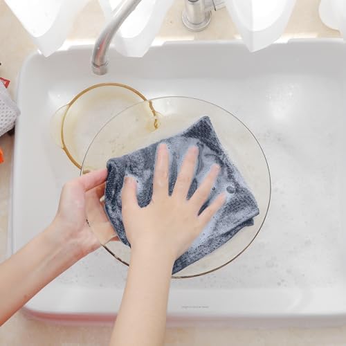 Homaxy 100% Cotton Waffle Weave Kitchen Dish Cloths