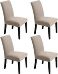 Chair Covers for Dining Room - Stretch Chair Slipcovers for Decorative