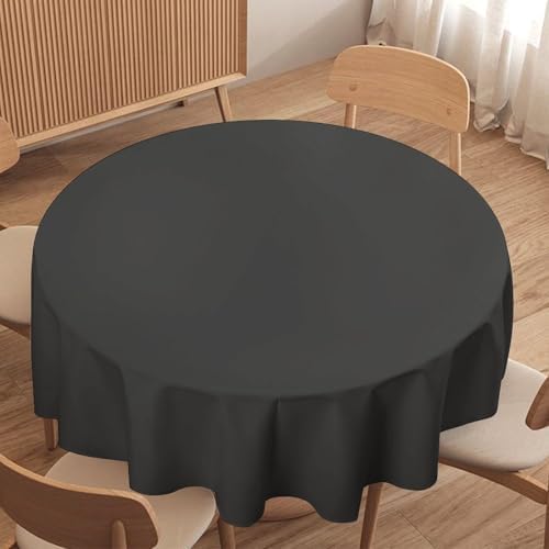 Modern Minimal Trendy Gray Tablecloth Washable Dinng Table Covers