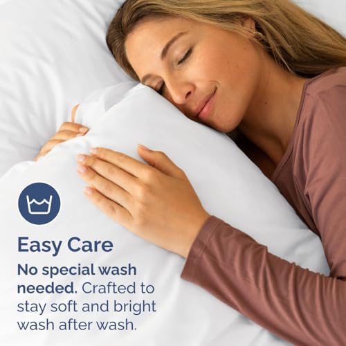 Queen Pillow Cases Set of 6 - Ultra Soft Cozy Pillowcase Covers