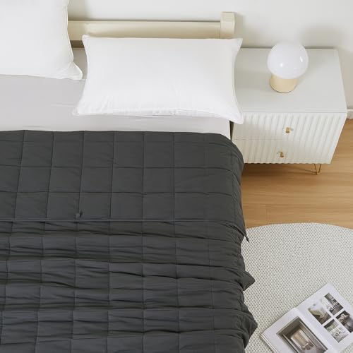 MOTRIP Adults Weighted Blanket 20 Pounds Queen Size, Cooling Blanket