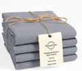 Waffle Kitchen Towels, Grey, 16x26 in, Set of 4