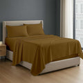 NON Sticky cotton Premium 4 Piece Egyptian Cotton Fitted Twin XL Sheet