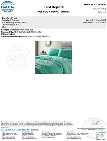 Byourbed are You Kidding Twin XL Sheets - Tundra Gray