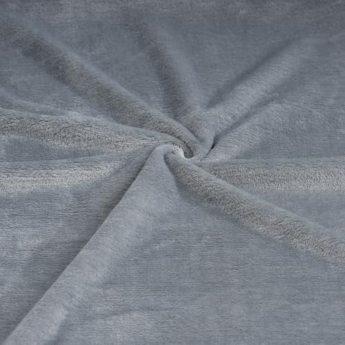 INFLAG Fleece Throw Blanket for Couch, Double-Sided Brushed Flannel