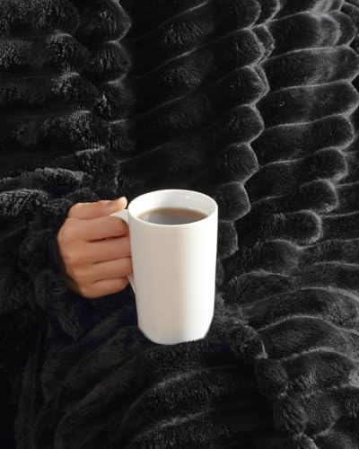 Super Soft Fleece Blanket Queen Size - Fleece Throw Blanket - 90x90