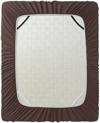 Hearth & Harbor Extra Deep Pocket California King Fitted Sheet, Beige