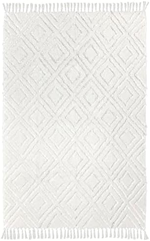 Fab Habitat 100% Cotton Fringe Large Throw Blanket with Tassels