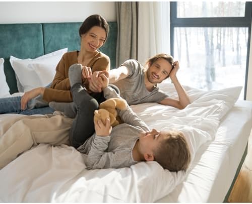 HOMEIDEAS King Size Bed Sheets - 6 Piece Set (Cream) - Extra Soft