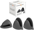 6 Pack Mini Oven Mitts Silicone Pot Holders Heat Resistan for Kitchen