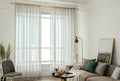 Bedroom Curtains 2 Panel Sets Sheer,2 x 52W x 63H,Sheer Curtains Light